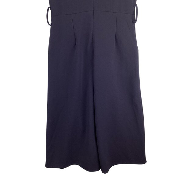 Bishop + Young Navy Pants Jumpsuit Size XS Xsmall Rachel Crop NWT Blue Sleeveles - Picture 8 of 10
